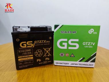 GS GTZ7V (12V-6ah@10hr)