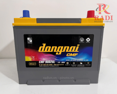 Ắc quy Đồng Nai CMF 90D26L (12V-80Ah)