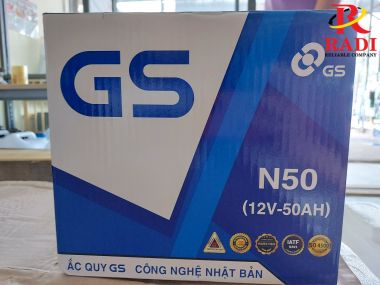 GS N50 (NƯỚC) (12V-50AH)