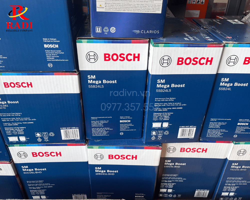 Đại lý bình ắc quy Bosch