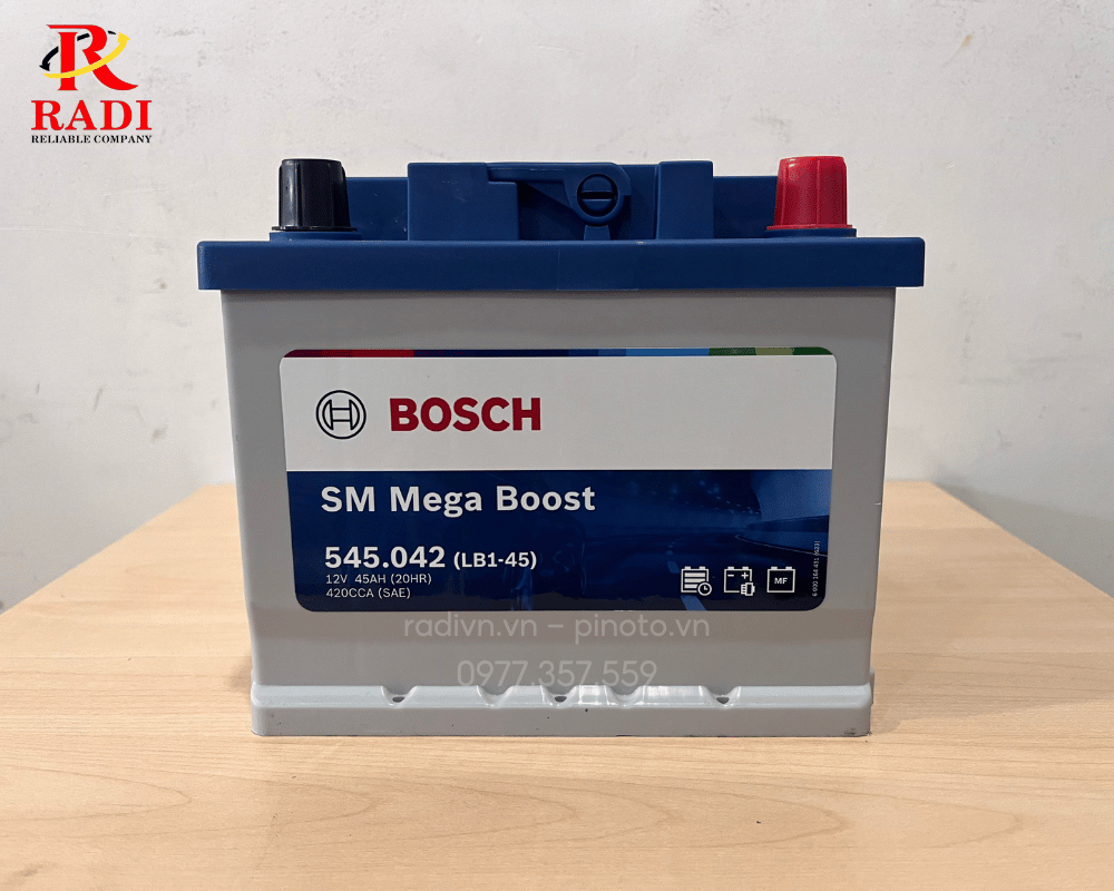 Bình ắc quy Bosch 545.042