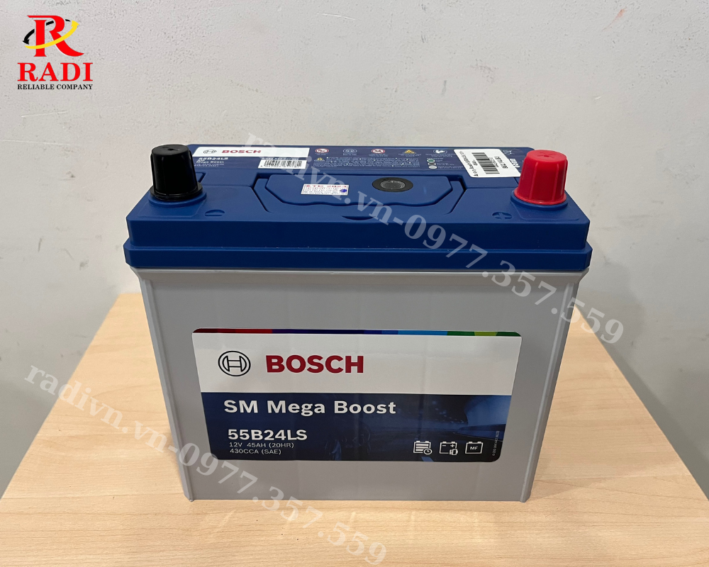 ắc quy Bosch 55B24LS giá tốt