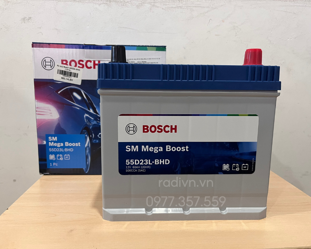 ắc quy Bosch 55D23L