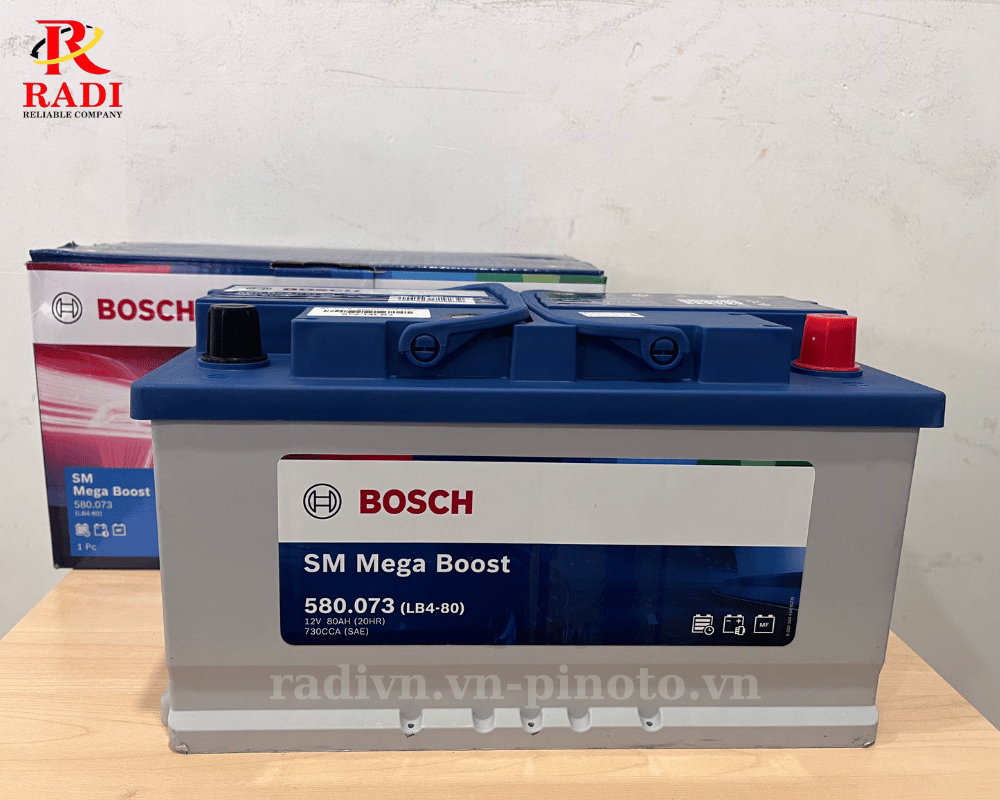 Ắc quy Bosch 580073 DIN80