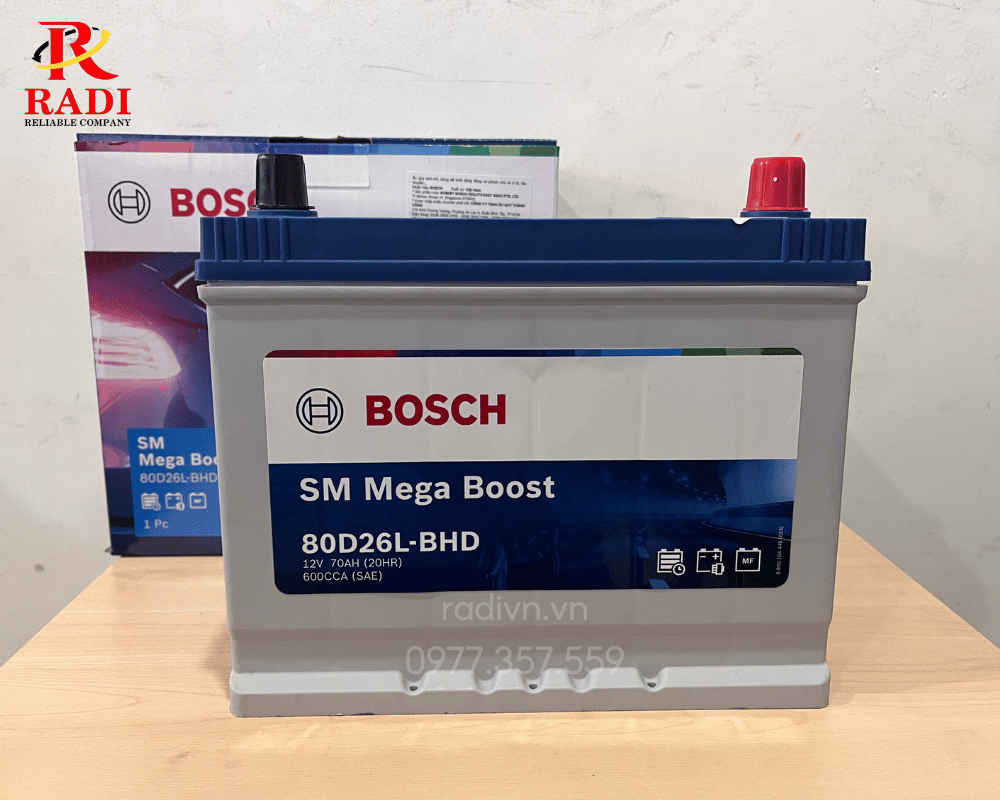 ắc quy Bosch 80D23L