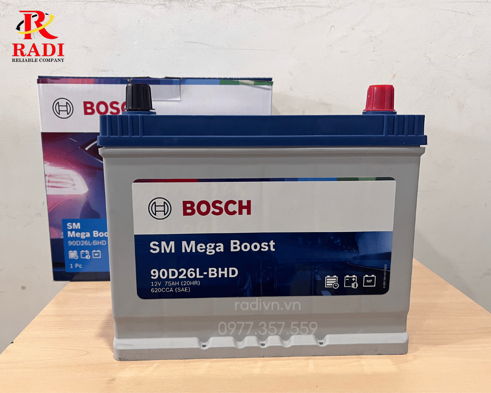 Ắc quy Bosch 90D26L