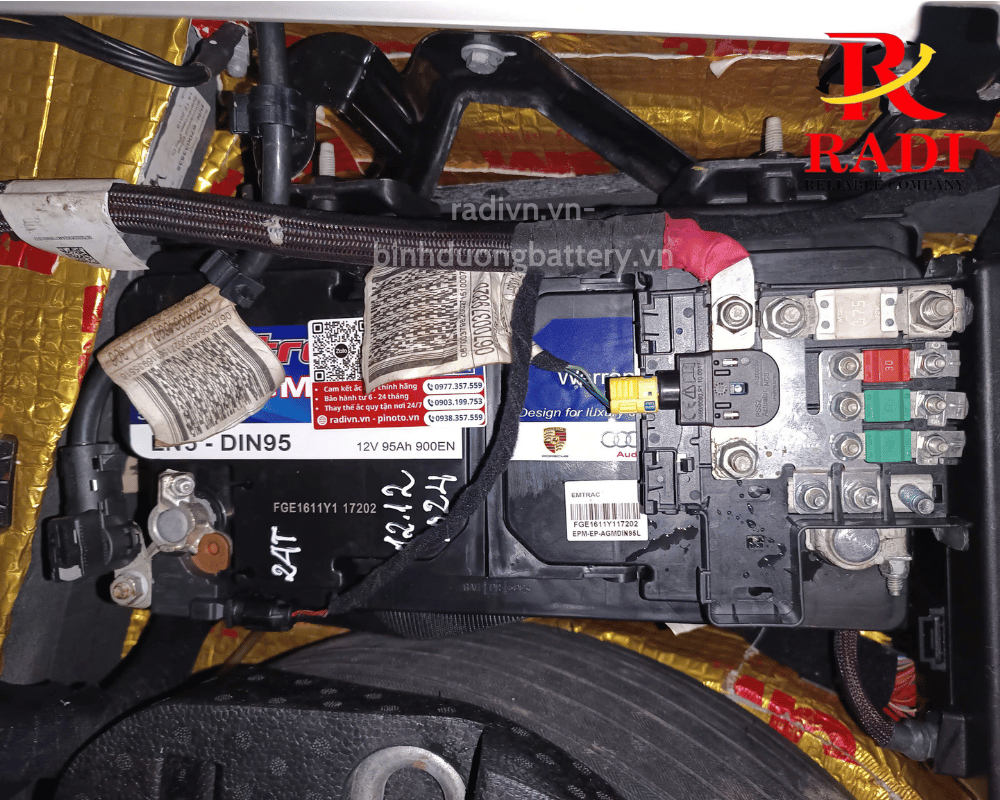 ắc quy Emtrac Plus AGM LN5