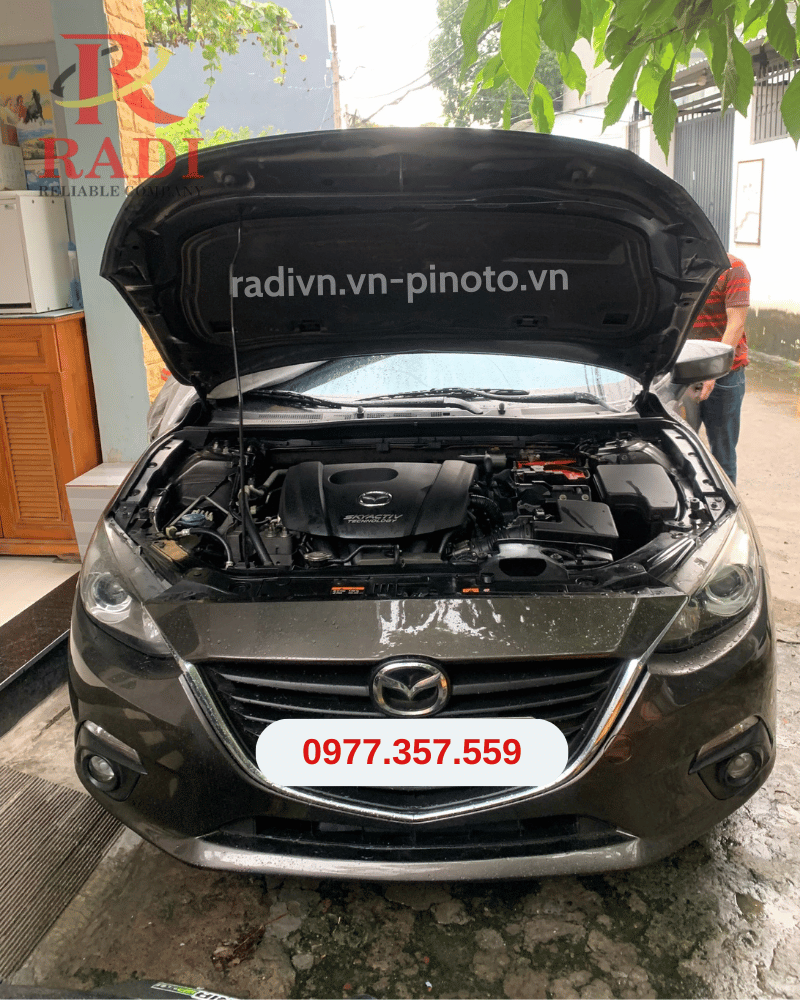 Ắc quy Amaron Q85 cho xe Mazda chính hãng