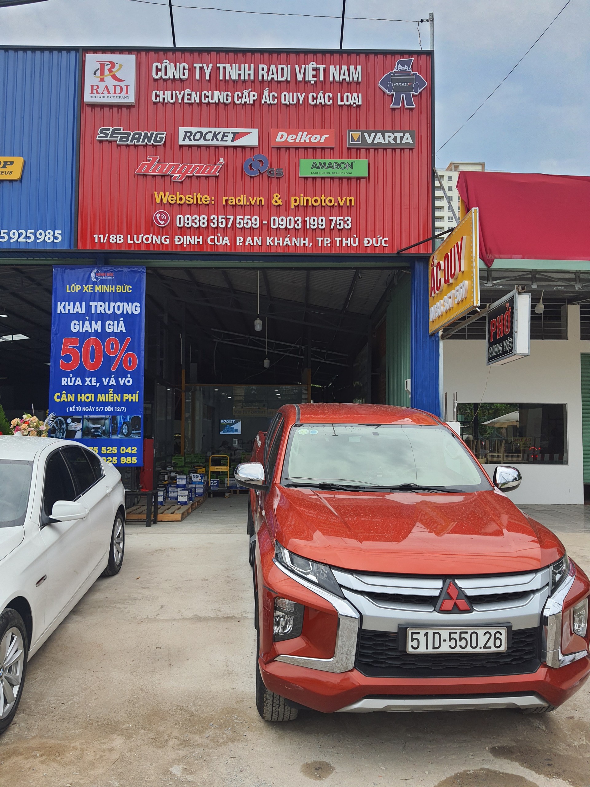 Cửa hàng ắc quy GS TPHCM - Đà Nẵng