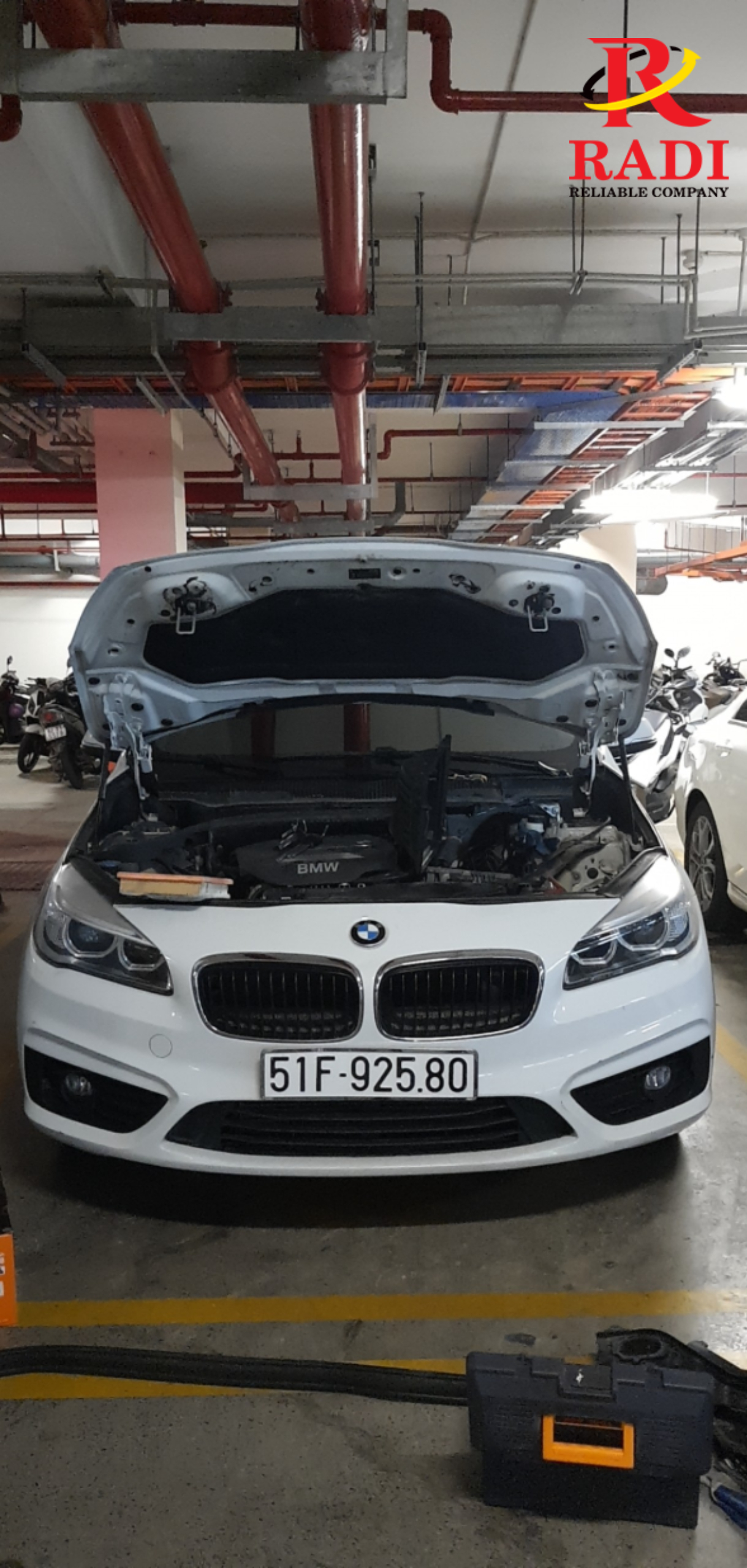 ẮC QUY CHO XE BMW 128i - RADI VIỆT NAM